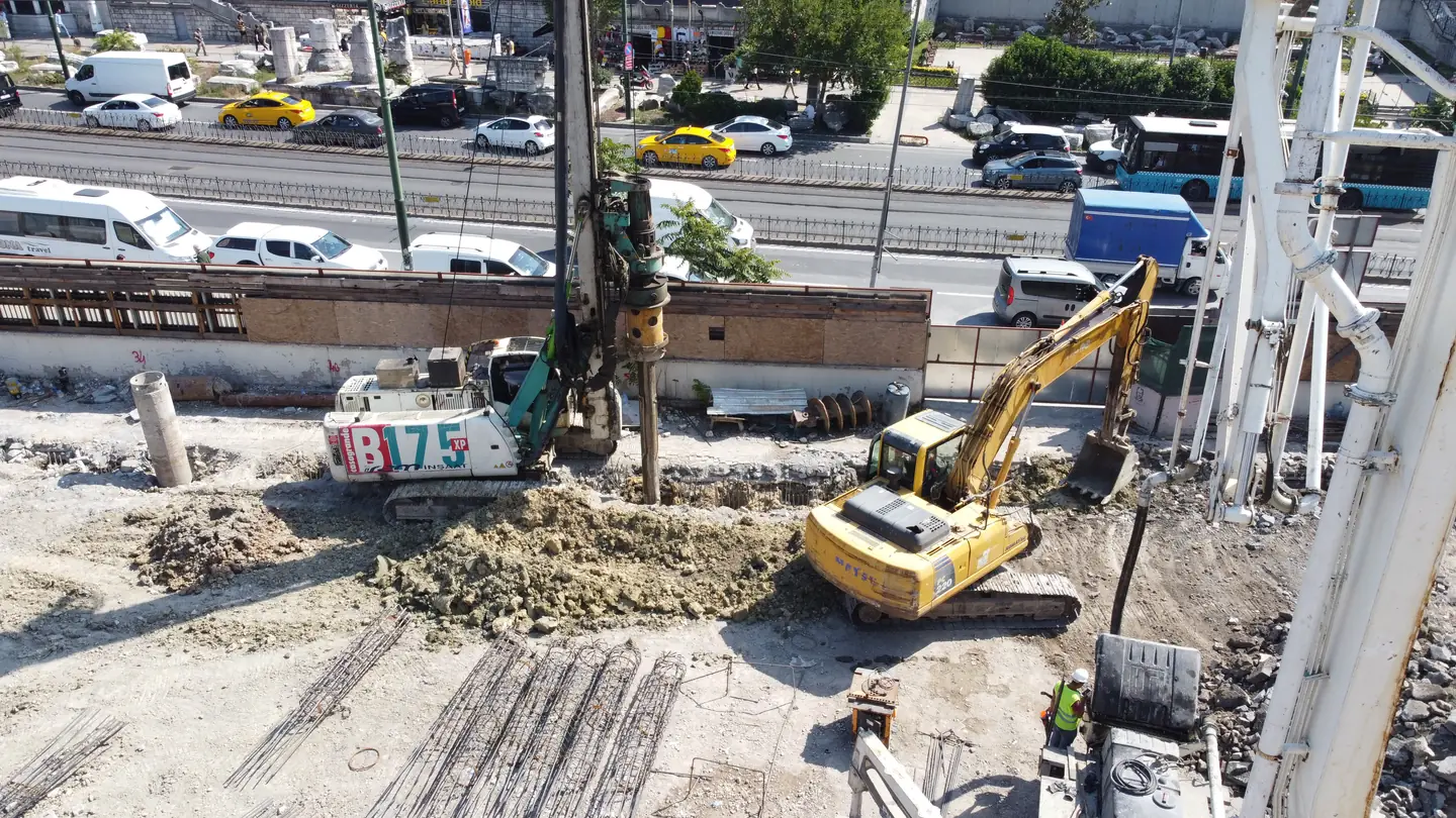 Merkez kütüphane inşaatı